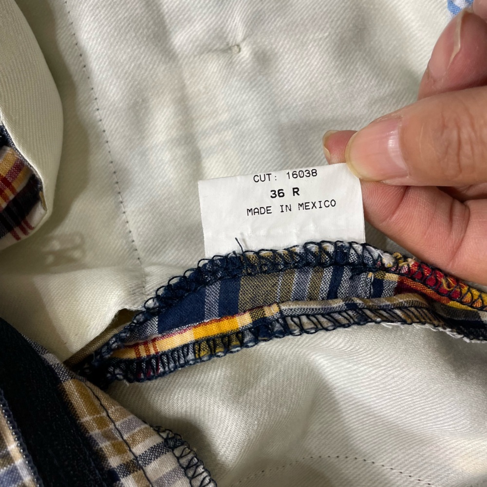 Berle Madras Plaid Patchwork Shorts - Picture 9 of 10
